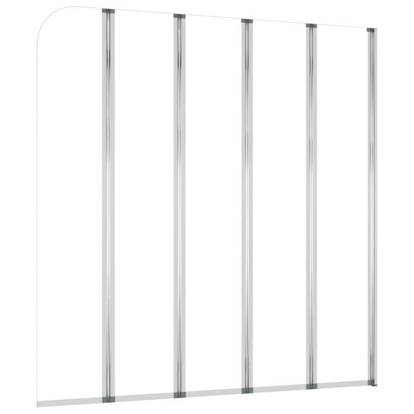 vidaXL 浴室パネル 120x140cm 強化ガラス 透明