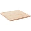 vidaXL テーブルトップ 70x70x2.5 cm 無垢材 パイン材 スクエア