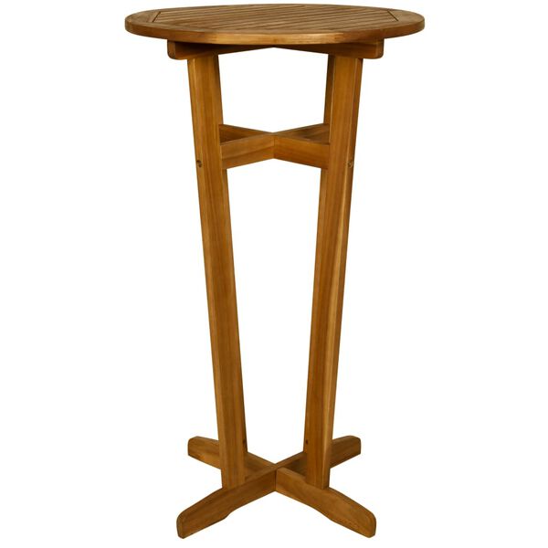 vidaXL バー3点セット アカシア無垢材