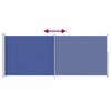 vidaXL パティオ用 格納式サイドオーニング 200x500cm ブルー