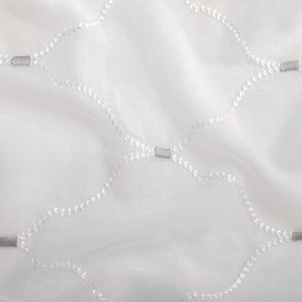 vidaXL カーテン 2 pcs ホワイト 140 x 245 cm ポリエステル