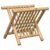 vidaXL マガジンラック 42x30.5x34.5 cm 竹製