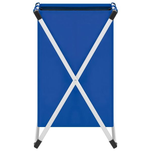 vidaXL 2列ランドリーソーター ブルー