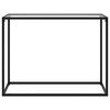 vidaXL コンソールテーブル 透明 100x35x75cm 強化ガラス製