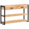 vidaXL サイドボード 120x30x75cm アカシア無垢材