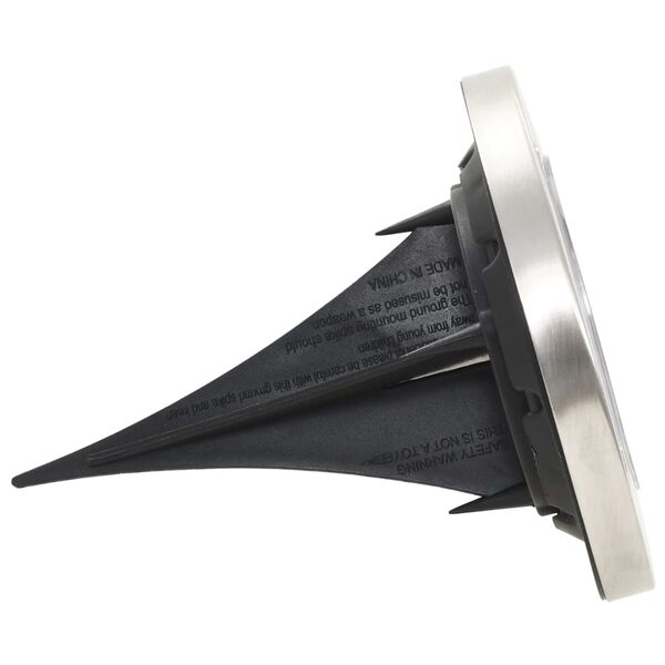 vidaXL 地中埋込型ソーラーライト 8点 LEDライト RGBカラー