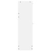 vidaXL 木製シューズキャビネット 2段収納 ホワイト