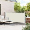 vidaXL 引き込み式サイドオーニング 140x300cm クリーム