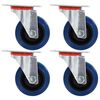 vidaXL 回転キャスター 4点 75mm