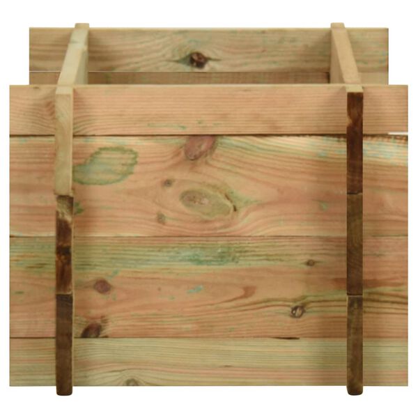 vidaXL ガーデンレイズドベッド 野菜用 含浸パイン材 40cm