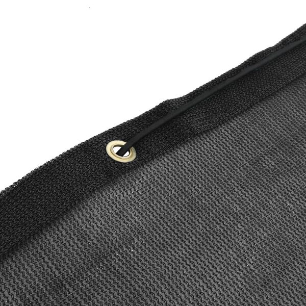 vidaXL コンテナ用ネット HDPE製 4x8m ブラック