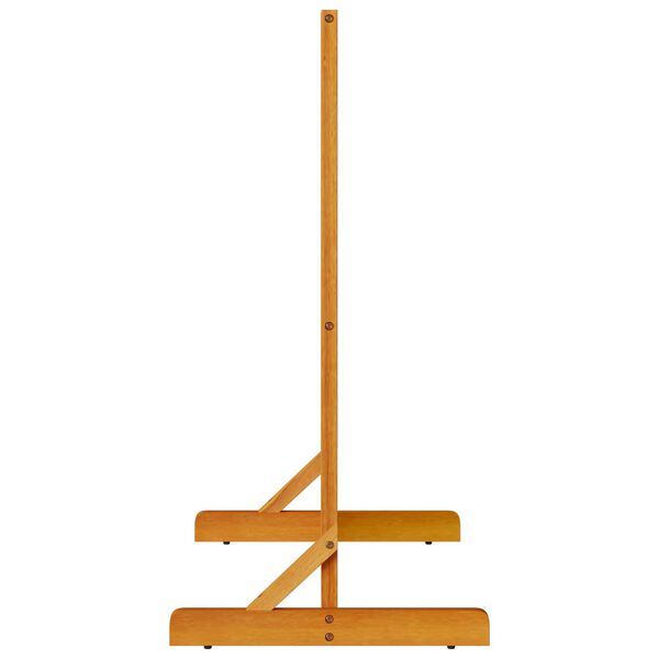 vidaXL プライバシースクリーン ブラウン 79.5 x 50 x 110 cm アカシア無垢材