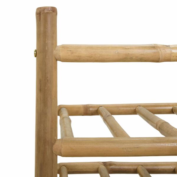 vidaXL ワインラック ナチュラル 57 x 29.5 x 72 cm 竹