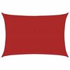 vidaXL サンシェードセイル 160g/m² レッド 3.5x5m 高密度ポリエチレン