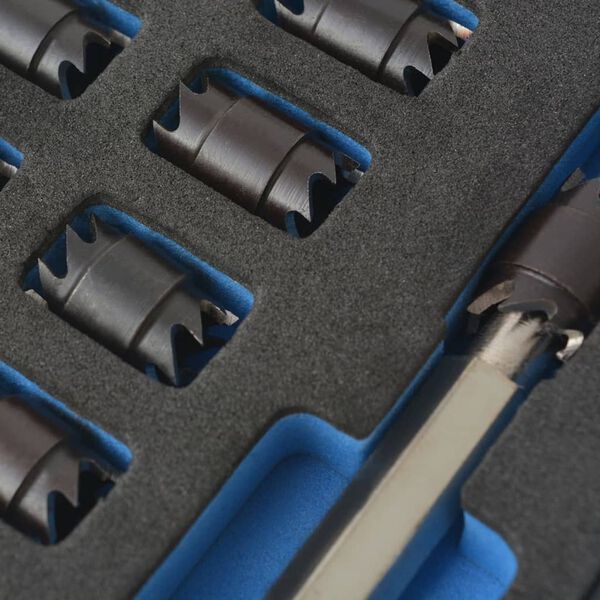 vidaXL スポット溶接カッタービット 13点セット HSS