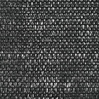 vidaXL テニススクリーン 高密度ポリエチレン製 2x50m ブラック