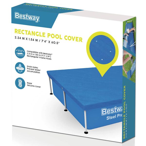 Bestway Bestway プールカバー Flowclear 221x150 cm
