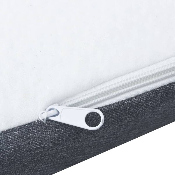 vidaXL ボックススプリング ベッドマットレス トッパー 200x160x5cm 中程度の柔らかさ