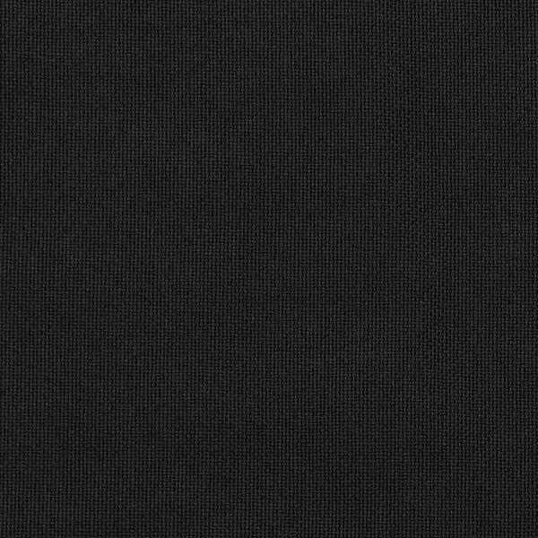 vidaXL リネン風 遮光カーテン 2面タイプ 140x245cm フック付き ブラック