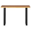 vidaXL コンソールテーブル スアー無垢材 110x35x75cm