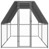 vidaXL 屋外鶏小屋 2x4x2m 亜鉛メッキ鋼製