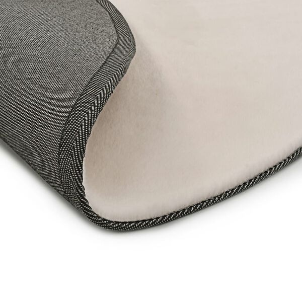 vidaXL ラグ 80 cm フェイクラビットファー クリーム