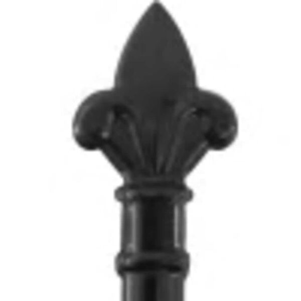 vidaXL フェンスゲート 両開き扉 299.5 x 199.5 cm スパイクトップ付き スチール製 ブラック