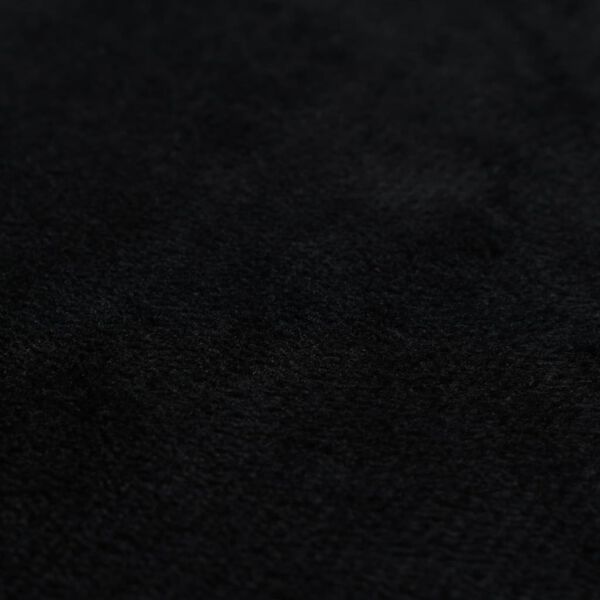 vidaXL クッションカバー 4点セット 布 50x50cm ブラック