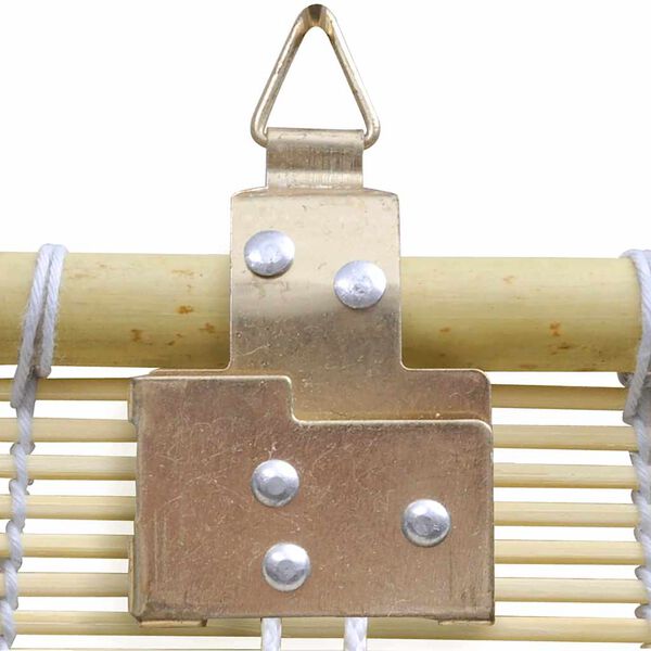 vidaXL 竹製ローラーブラインド 140x160cm ナチュラル