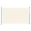 vidaXL パティオ用 引き込み式サイドオーニング 180x300cm クリーム
