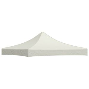 vidaXL パーティーテント専用ルーフ 3x3m クリーム