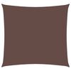 vidaXL サンシェードセイル 4x4m 正方形 オックスフォード生地 ブラウン