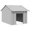 vidaXL 屋根付き犬小屋 83x130x85 cm 亜鉛メッキ鋼