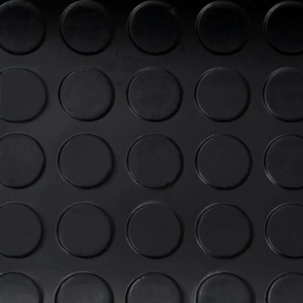 vidaXL フロアマット 1.5x4m 3mm 滑り止めゴム ドット柄