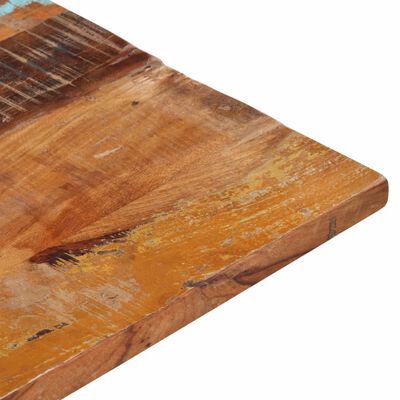vidaXL テーブルトップ 長方形 60x100cm 25-27mm 無垢の再生木材