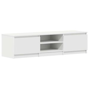 vidaXL TVキャビネット ホワイト 140x40x35.5cm エンジニアリングウッド