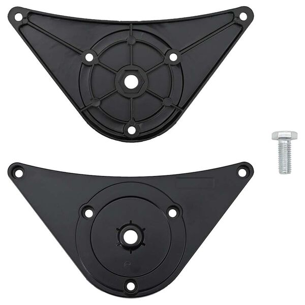 vidaXL テーブル脚 4点 高さ調節可能 ブラック 870mm