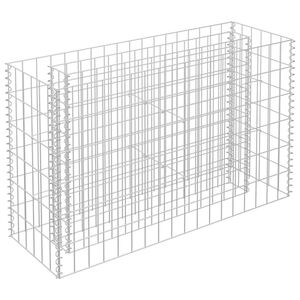 vidaXL カビオン レイズドベッド 亜鉛メッキ鋼製 90x30x60cm