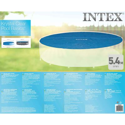 INTEX Intex ソーラープールカバー 丸型 549cm 29025