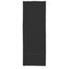 vidaXL シューズキャビネット ブラック 60x28x90 cm 布製