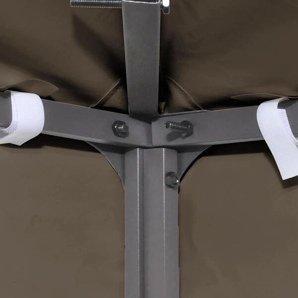 vidaXL ガゼボ用 トップカバー 3x4m 310g/m² トープ