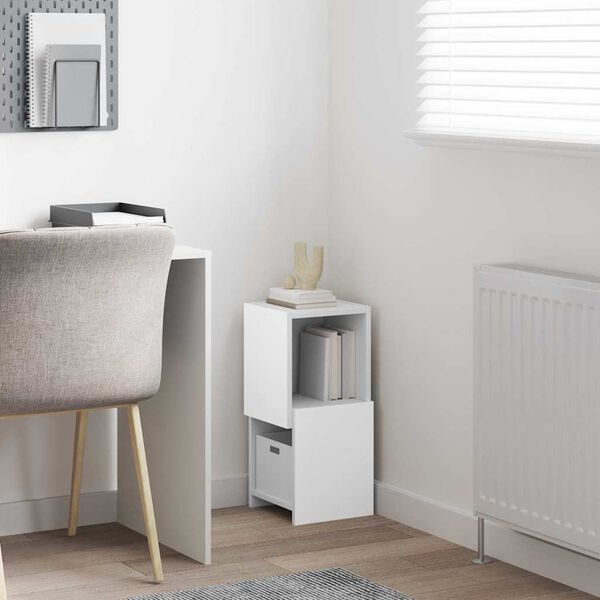 vidaXL コーナーキャビネット 25.5x25x55cm エンジニアリングウッド