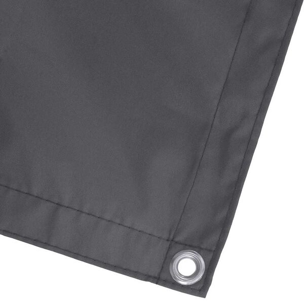 vidaXL バルコニースクリーン 90x400 cm オックスフォード生地 アントラシート