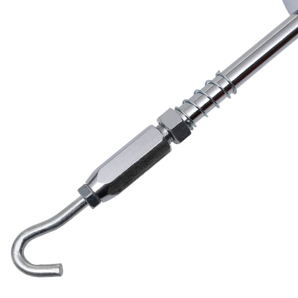 vidaXL スライドハンマー フック付き 65cm 炭素鋼