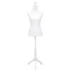 vidaXL レディースバスト ディスプレイ 胸部 白