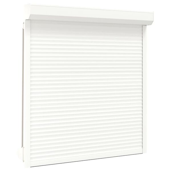 vidaXL ローラーシャッター 140x150cm アルミ製 ホワイト