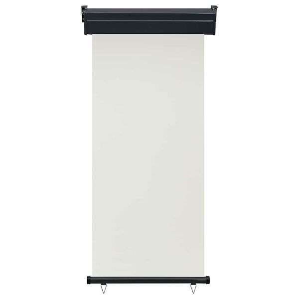 vidaXL バルコニー用 サイドオーニング 85x250cm クリーム