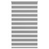 vidaXL ゼブラブラインド 80.9x175 cm 生地幅 76.7 cm グレー