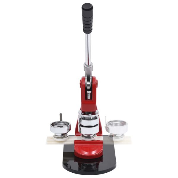 vidaXL 缶バッチマシン サークルカッター付き 44mm