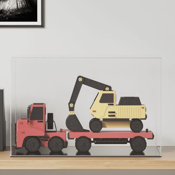 vidaXL ディスプレイボックス 透明 56x36x37 cm アクリル